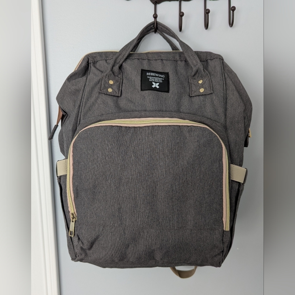 BebeWing Diaper Bag Backpack, NWOT